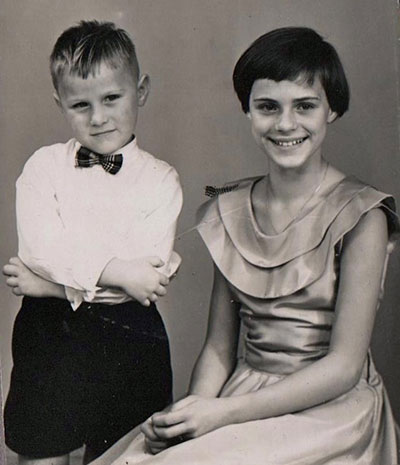 Storesøster margit og Jens ca. 1950